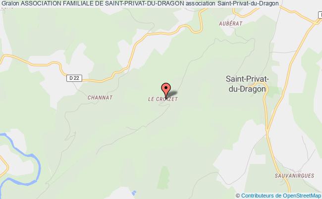 plan association Association Familiale De Saint-privat-du-dragon Saint-Privat-du-Dragon