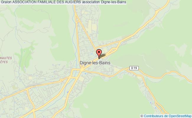 plan association Association Familiale Des Augiers Digne-les-Bains