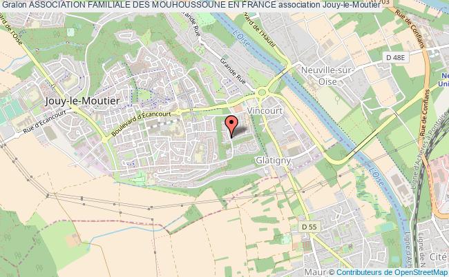 plan association Association Familiale Des Mouhoussoune En France Jouy-le-Moutier