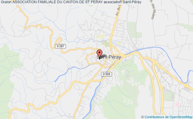 plan association Association Familiale Du Canton De St Peray Saint-Péray