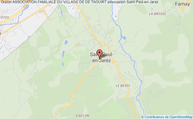 plan association Association Familiale Du Village De De Taouirt Saint-Paul-en-Jarez