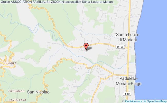 plan association Association Familiale I Zicchini Santa-Lucia-di-Moriani