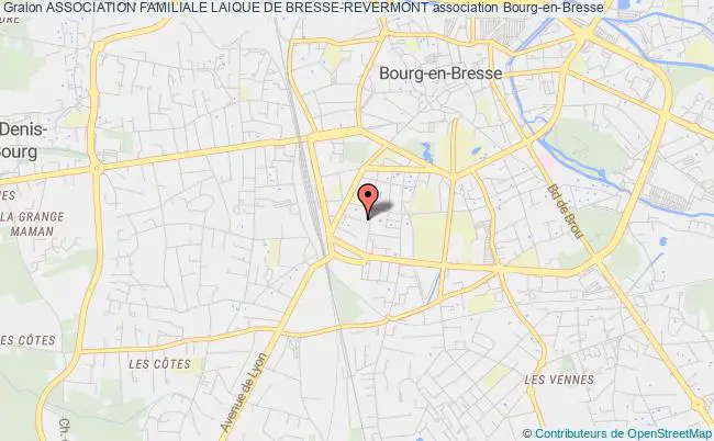 plan association Association Familiale Laique De Bresse-revermont Bourg-en-Bresse
