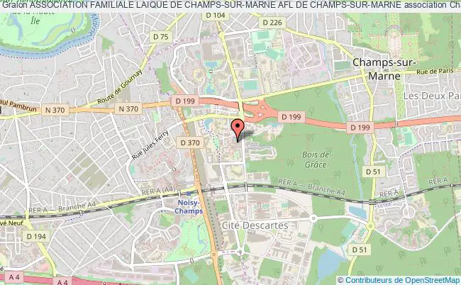 plan association Association Familiale Laique De Champs-sur-marne Afl De Champs-sur-marne Champs-sur-Marne