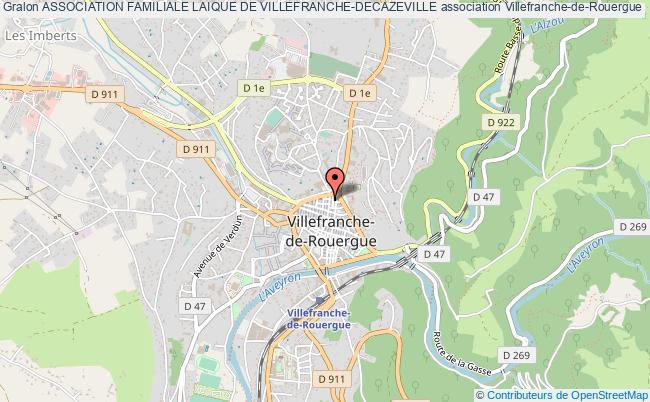 plan association Association Familiale Laique De Villefranche-decazeville Villefranche-de-Rouergue