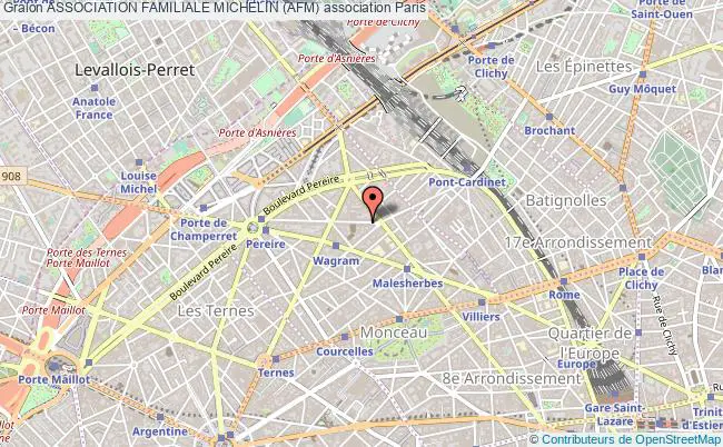 plan association Association Familiale Michelin (afm) Paris