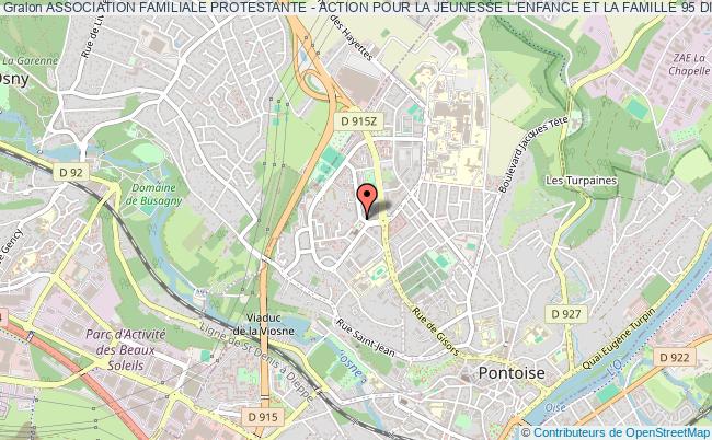 ASSOCIATION FAMILIALE PROTESTANTE - ACTION POUR LA JEUNESSE L'ENFANCE ET LA FAMILLE 95 DITE "AFP-AJEF 95"