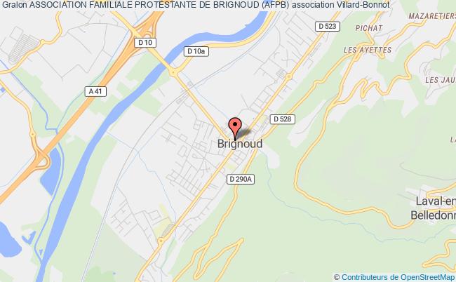 plan association Association Familiale Protestante De Brignoud (afpb) Villard-Bonnot