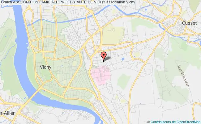plan association Association Familiale Protestante De Vichy Vichy