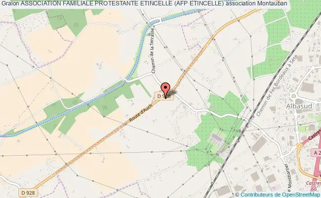 plan association Association Familiale Protestante Etincelle (afp Etincelle) Montauban