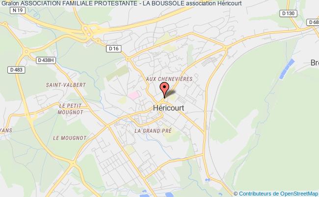 plan association Association Familiale Protestante - La Boussole Héricourt