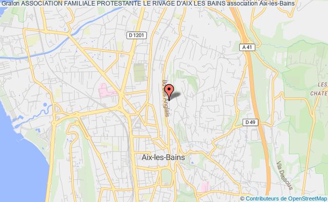 ASSOCIATION FAMILIALE PROTESTANTE LE RIVAGE D'AIX LES BAINS