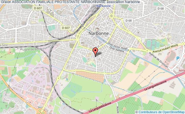 plan association Association Familiale Protestante Narbonnaise Narbonne
