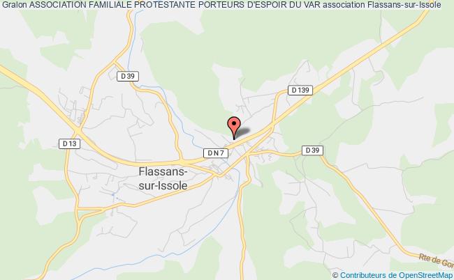 plan association Association Familiale Protestante Porteurs D'espoir Du Var Flassans-sur-Issole