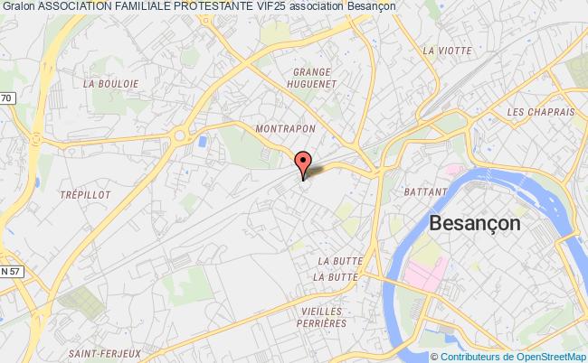 plan association Association Familiale Protestante Vif25 Besançon