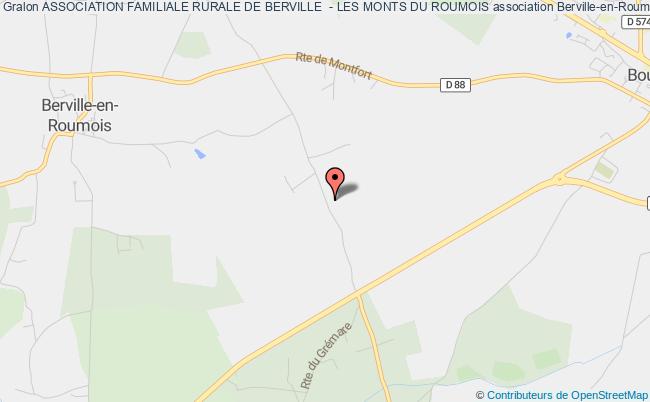 plan association Association Familiale Rurale De Berville  - Les Monts Du Roumois Les Monts du Roumois