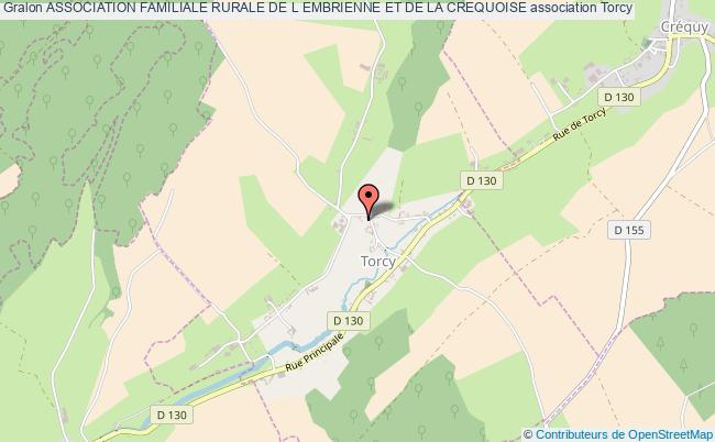 plan association Association Familiale Rurale De L Embrienne Et De La Crequoise Torcy
