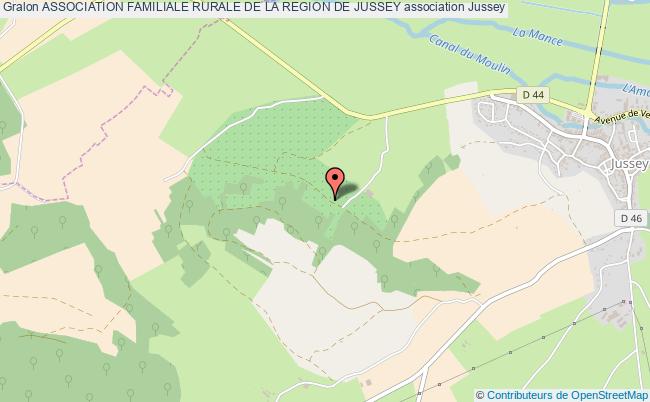 plan association Association Familiale Rurale De La Region De Jussey Jussey