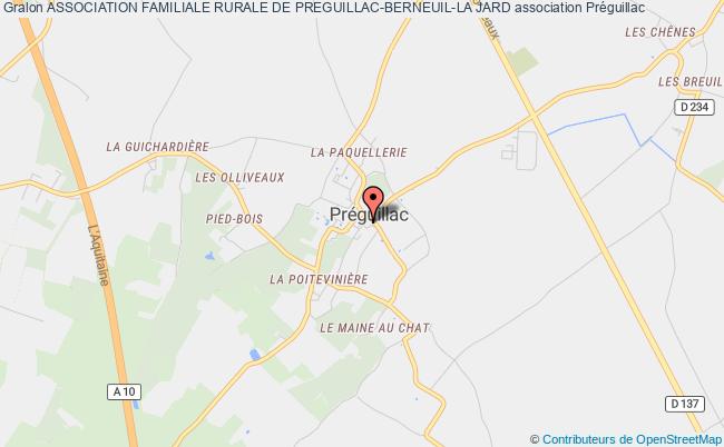 plan association Association Familiale Rurale De Preguillac-berneuil-la Jard Préguillac