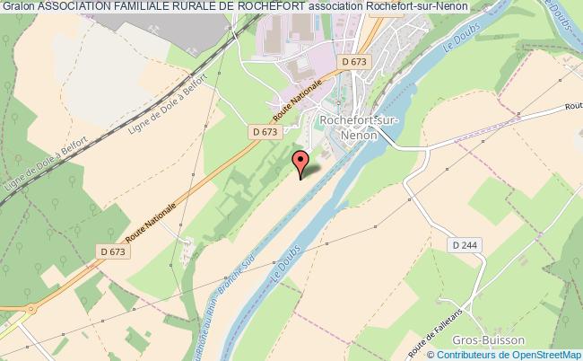 plan association Association Familiale Rurale De Rochefort Rochefort-sur-Nenon