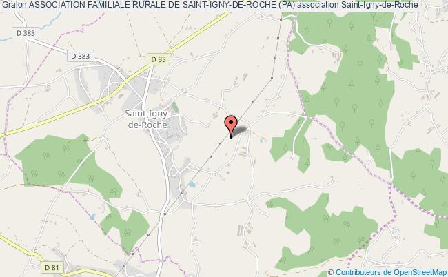ASSOCIATION FAMILIALE RURALE DE SAINT-IGNY-DE-ROCHE (PA)