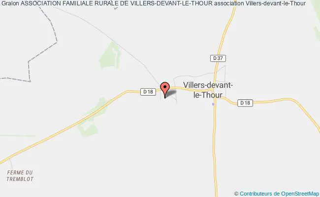 plan association Association Familiale Rurale De Villers-devant-le-thour Villers-devant-le-Thour