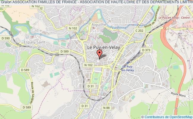 ASSOCIATION FAMILLES DE FRANCE - ASSOCIATION DE HAUTE-LOIRE ET DES DEPARTEMENTS LIMITROPHES