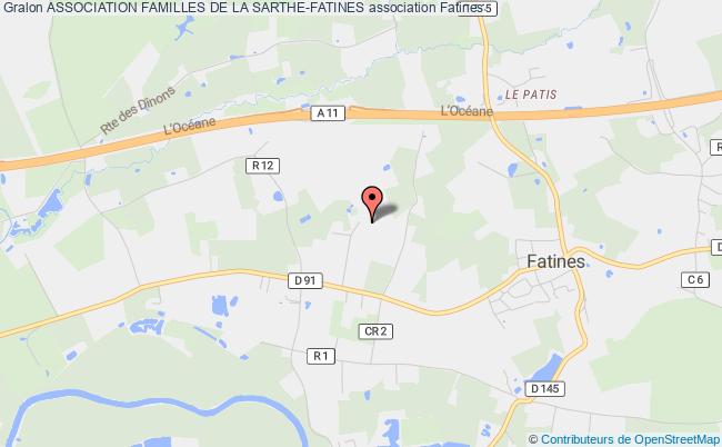 plan association Association Familles De La Sarthe-fatines Fatines