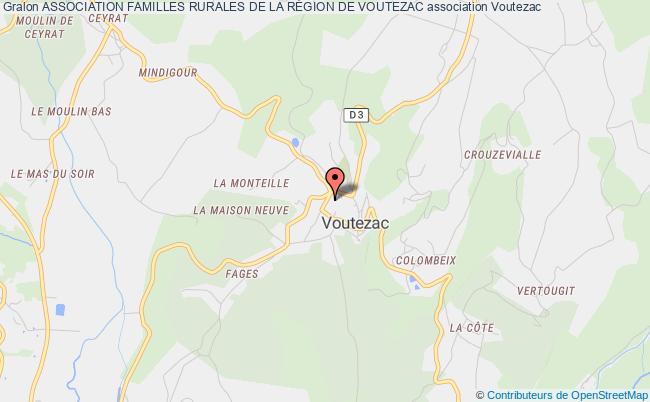 ASSOCIATION FAMILLES RURALES DE LA RÉGION DE VOUTEZAC