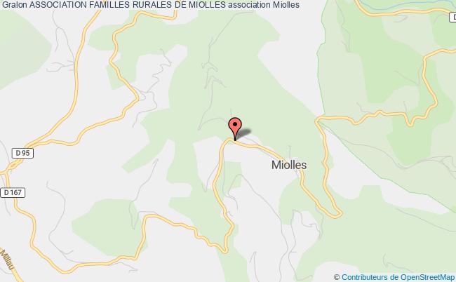 plan association Association Familles Rurales De Miolles Miolles