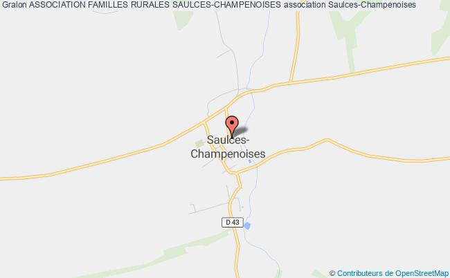plan association Association Familles Rurales Saulces-champenoises 