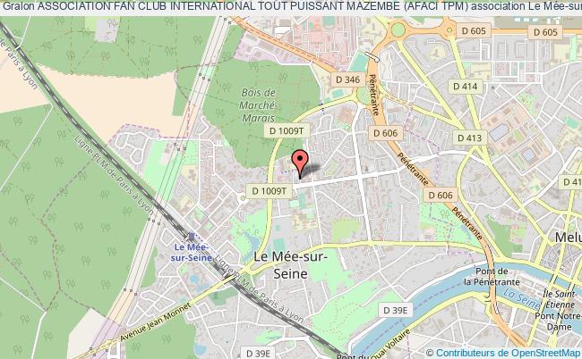 plan association Association Fan Club International Tout Puissant Mazembe (afaci Tpm) Le    Mée-sur-Seine