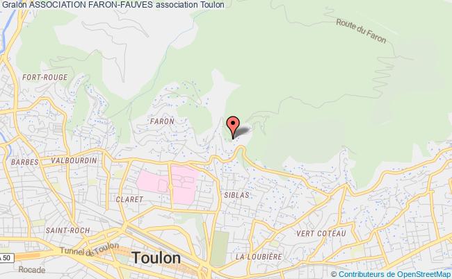 plan association Association Faron-fauves Toulon