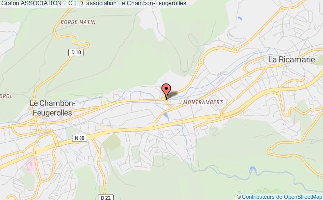 plan association Association F.c.f.d. Chambon-Feugerolles