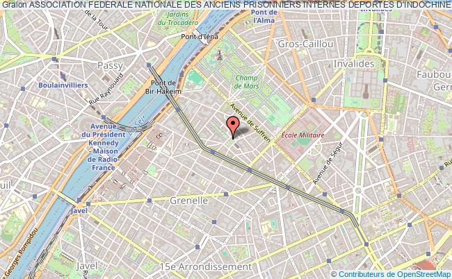 ASSOCIATION FEDERALE NATIONALE DES ANCIENS PRISONNIERS INTERNES DEPORTES D'INDOCHINE - ANAPI-FEDERALE