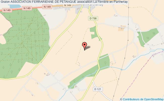 plan association Association Ferrarienne De Petanque La    Ferrière-en-Parthenay
