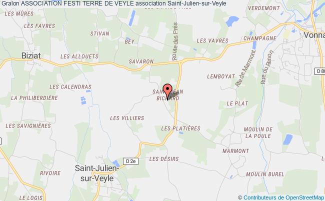 plan association Association Festi Terre De Veyle Saint-Julien-sur-Veyle