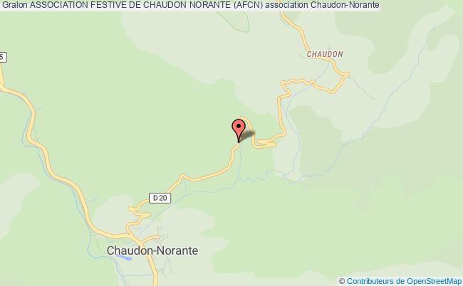 ASSOCIATION FESTIVE DE CHAUDON NORANTE (AFCN)