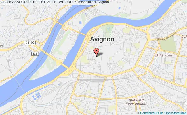 plan association Association FestivitÉs Baroques Avignon