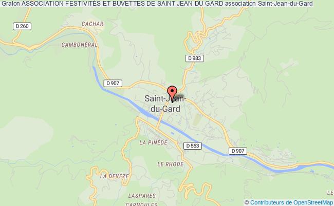 plan association Association FestivitÉs Et Buvettes De Saint Jean Du Gard Saint-Jean-du-Gard