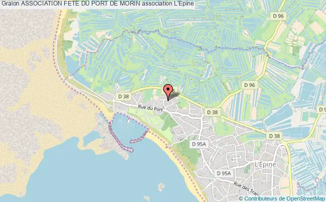 plan association Association Fete Du Port De Morin L'   Épine