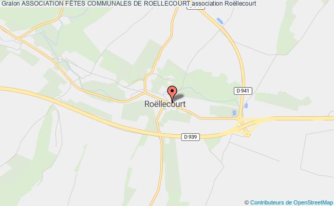 plan association Association FÊtes Communales De Roellecourt Roëllecourt