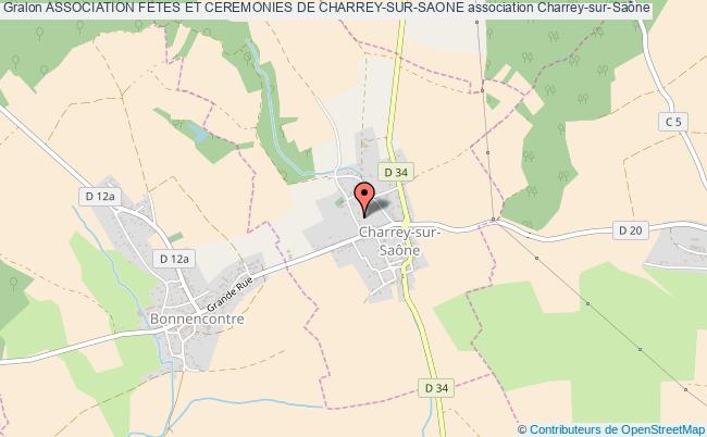 plan association Association Fetes Et Ceremonies De Charrey-sur-saone Charrey-sur-Saône