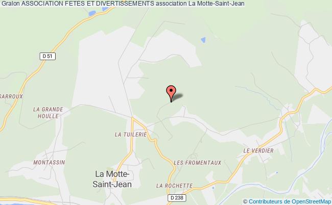plan association Association Fetes Et Divertissements La    Motte-Saint-Jean