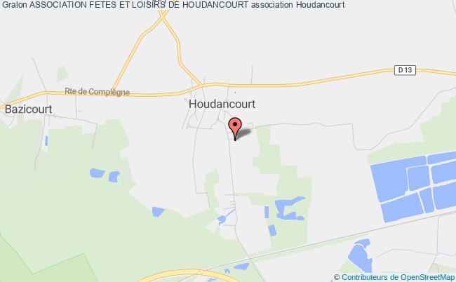 plan association Association Fetes Et Loisirs De Houdancourt Houdancourt