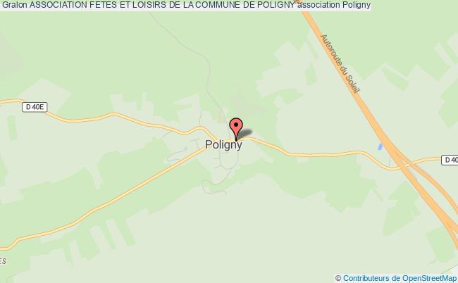 ASSOCIATION FETES ET LOISIRS DE LA COMMUNE DE POLIGNY