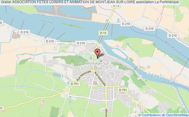 plan association Association Fetes Loisirs Et Animation De Montjean Sur Loire Montjean-sur-Loire