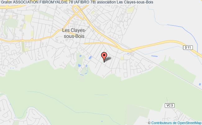 plan association Association Fibromyalgie 78 (afibro 78) Les Clayes-sous-Bois