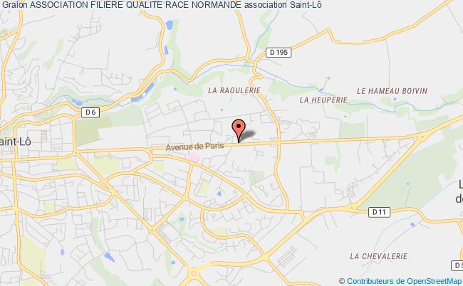 plan association Association Filiere Qualite Race Normande Saint-Lô