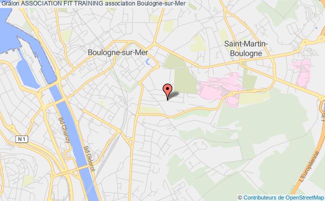 plan association Association Fit Training Boulogne-sur-Mer